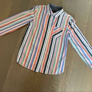 Tommy Hilfiger Colored Striped Woman’s Button down  Shirt XS